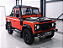 Land Rover Defender 90 2016 Conversível 1:18 Solido Laranja - Imagem 1