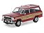 Jeep Grand Wagoneer 1989 1:18 KK-Scale Vermelho - Imagem 1