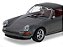 Porsche 911 Singer Targa 2014 1:18 KK-Scale Prata - Imagem 2