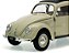 Volkswagen Fusca 1950 Welly 1:18 Creme - Imagem 3