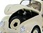 Volkswagen Fusca 1950 Welly 1:18 Creme - Imagem 5