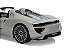 Porsche 918 Spyder Conversível Welly 1:18 Cinza - Imagem 8