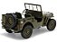 Jeep Willys 1/4 Ton Army Truck 1:18 Welly - Imagem 3