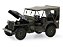Jeep Willys 1/4 Ton Army Truck 1:18 Welly (c/ capota) - Imagem 9