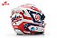 Capacete Oliver Bearman MoneyGram Haas F1 Team GP EUA 2025 1:5 Spark - Imagem 3