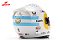 Capacete Franco Colapinto BWT Alpine F1 Team GP EUA 2025 1:5 Spark - Imagem 3