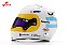 Capacete Franco Colapinto BWT Alpine F1 Team GP EUA 2025 1:5 Spark - Imagem 5