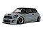 Mini Cooper R56 2015 Liberty Walk LB-Works LB Nation 1:18 OttOmobile Cinza - Imagem 1