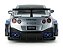 Nissan GT-R (R35) Liberty Walk Silhouette 2020 1:43 Solido Prata - Imagem 4