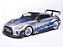 Nissan GT-R (R35) Liberty Walk Silhouette 2020 1:43 Solido Prata - Imagem 1