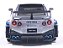 Nissan GT-R (R35) Liberty Walk Silhouette 2020 1:43 Solido Prata - Imagem 4