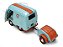 *** PRÉ-VENDA *** Cool Kombi Oil Tribute GULF 2024 1:18 Solido Azul - Imagem 6