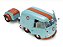 *** PRÉ-VENDA *** Cool Kombi Oil Tribute GULF 2024 1:18 Solido Azul - Imagem 5