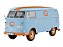 Cool Kombi Oil Tribute GULF 2024 1:18 Solido Azul - Imagem 1