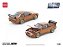 Nissan Silvia S13 Pandem Brown Chrome 1:64 POP RACE - Imagem 3