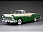Ford Fairlane 500 Skyliner 1957 1:18 Sunstar Verde - Imagem 1