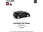 Toyota Yaris GR Pandem Body Kit S4F MIAS 2025 Exclusive 1:64 POP RACE Preto - Imagem 2