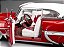 Chevrolet Bel Air 1954 Hard Top Coupe Lowrider 1:18 Sunstar Vermelho - Imagem 4