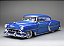 Chevrolet Bel Air 1954 Hard Top Coupe Lowrider 1:18 Sunstar Azul - Imagem 1