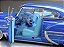 Chevrolet Bel Air 1954 Hard Top Coupe Lowrider 1:18 Sunstar Azul - Imagem 5