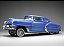 Chevrolet Bel Air 1954 Hard Top Coupe Lowrider 1:18 Sunstar Azul - Imagem 9