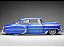 Chevrolet Bel Air 1954 Hard Top Coupe Lowrider 1:18 Sunstar Azul - Imagem 12