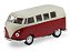 Volkswagen Kombi T1 Bus 1963 1:36 Welly Vermelho - Imagem 1