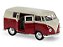 Volkswagen Kombi T1 Bus 1963 1:36 Welly Vermelho - Imagem 3