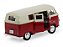 Volkswagen Kombi T1 Bus 1963 1:36 Welly Vermelho - Imagem 4