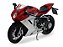MV Agusta F3 800 1:10 Welly Vermelho - Imagem 1