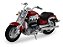 Triumph Rocket III 1:18 Welly Vermelho - Imagem 1