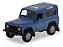 Land Rover Defender 90 2015 1:36 Welly Azul - Imagem 1