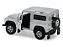 Land Rover Defender 90 2015 1:36 Welly Prata - Imagem 4
