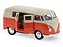 Volkswagen Kombi T1 Bus 1963 1:36 Welly Laranja - Imagem 3