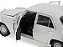 Mercedes Benz 220 W115 1968 1:24 Welly Branco - Imagem 5