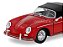 Porsche 356A Speedster 1956 1:24 Welly Vermelho - Imagem 3