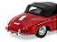 Porsche 356A Speedster 1956 1:24 Welly Vermelho - Imagem 4