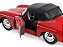 Porsche 356A Speedster 1956 1:24 Welly Vermelho - Imagem 5