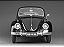 Volkswagen Fusca Beetle Saloon 1961 1:12 Sunstar Preto - Imagem 3