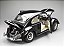 Volkswagen Fusca Beetle Saloon 1961 1:12 Sunstar Preto - Imagem 8