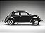 Volkswagen Fusca Beetle Saloon 1961 1:12 Sunstar Preto - Imagem 11
