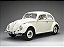 Volkswagen Fusca Beetle Saloon 1961 1:12 Sunstar Branco - Imagem 1