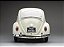 Volkswagen Fusca Beetle Saloon 1961 1:12 Sunstar Branco - Imagem 3