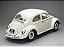 Volkswagen Fusca Beetle Saloon 1961 1:12 Sunstar Branco - Imagem 2