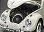 Volkswagen Fusca Beetle Saloon 1961 1:12 Sunstar Branco - Imagem 7