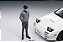 Mazda Savanna RX-7 (FC3S) TAKAHASHI RYOSUKE c/ figura 1:18 Whelart Branco - Imagem 2