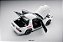 Mazda Savanna RX-7 (FC3S) TAKAHASHI RYOSUKE c/ figura 1:18 Whelart Branco - Imagem 4