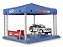 Cenário Autorama Slot Carro Rally Workshop Tent 1:32 SCX - Imagem 4