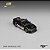 Ford Mustang Dark Horse Police Car V1 1:64 CM Model Preto - Imagem 5
