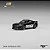 Ford Mustang Dark Horse Police Car V1 1:64 CM Model Preto - Imagem 2
